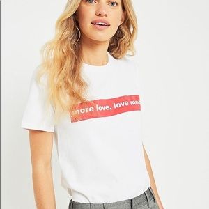 Love more, more love Urban Outfitters tee